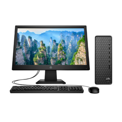 HP Slim  S01-pf1153in PC /Core i3 -10100 / Windows 10  / Microsoft  Office  H&S 2019 / 4GB /1TB HDD / Intel HD/ Tower + 18.5” Monitor – 1V6D8AA#ACJ